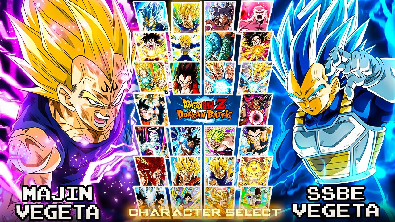 RAINBOW INT MAJIN VEGETA VS THE LEGENDARY VEGETA EVENT! (Global Dokkan)