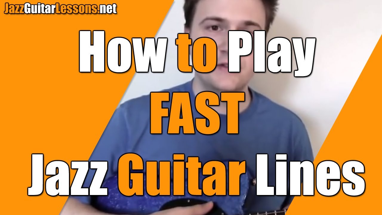 How to Play FAST Jazz Guitar Lines - Double-Time Improvisation - Exercises with Metronome 2&4