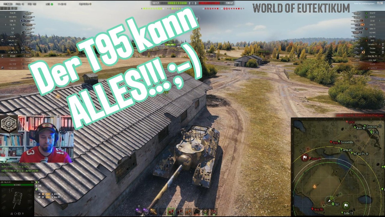 Der T95 kann alles!!! ;-)  [WOT][Gameplay][Spaß]