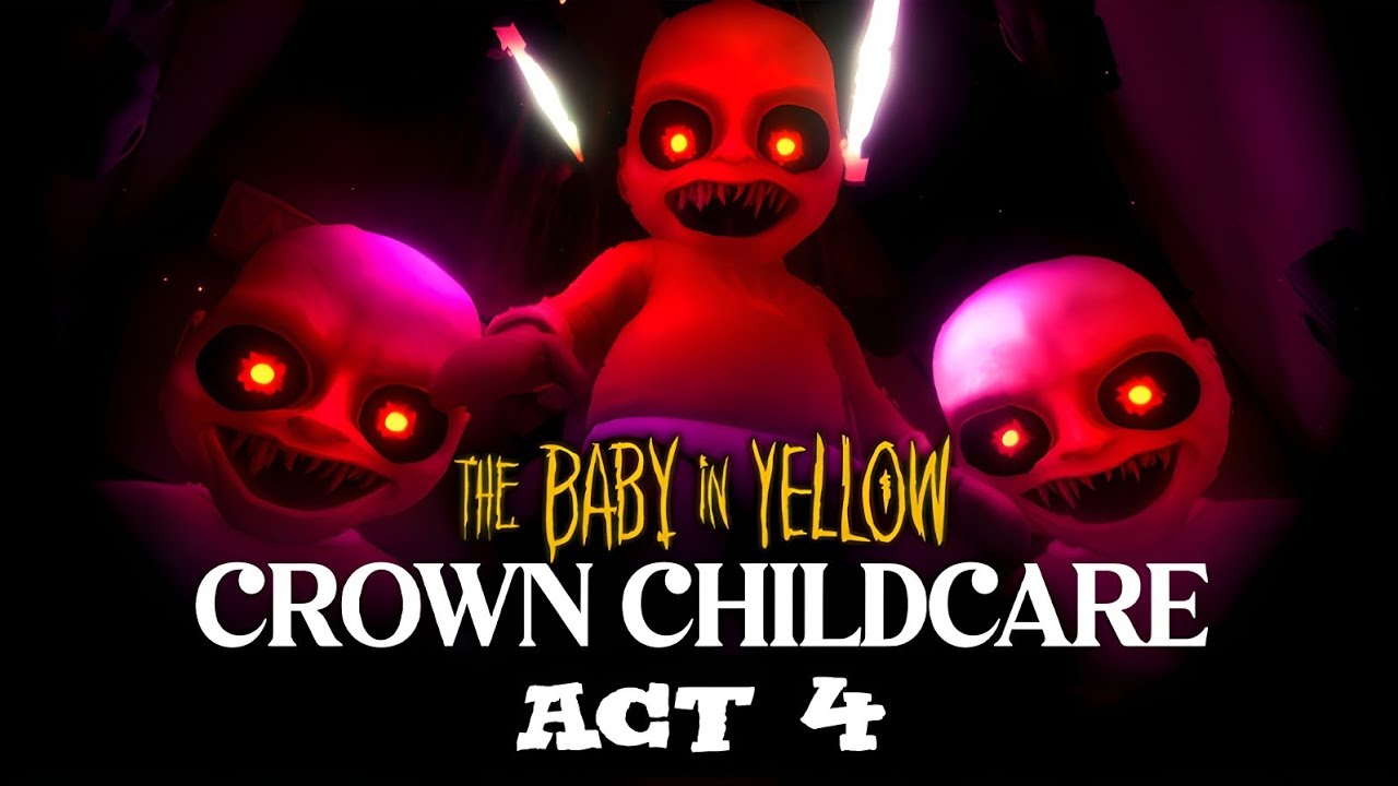 The Baby Is EVIL in Act 4 😳 | Baby in Yellow #part1 