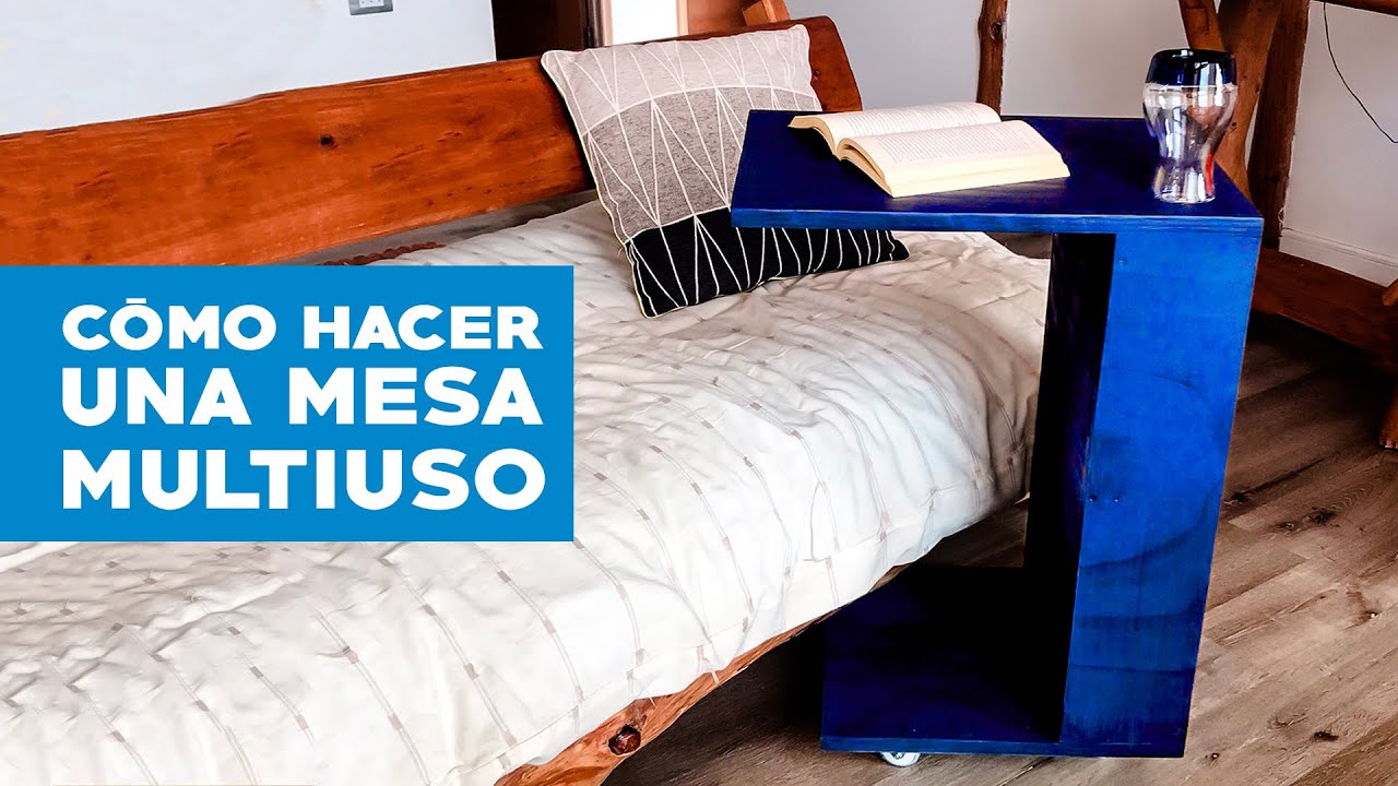 Cómo hacer una mesa multiuso para trabajar en casa