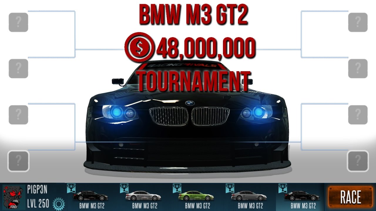 Racing Rivals Pink Slip Tournament 48 Mill RRC prize!