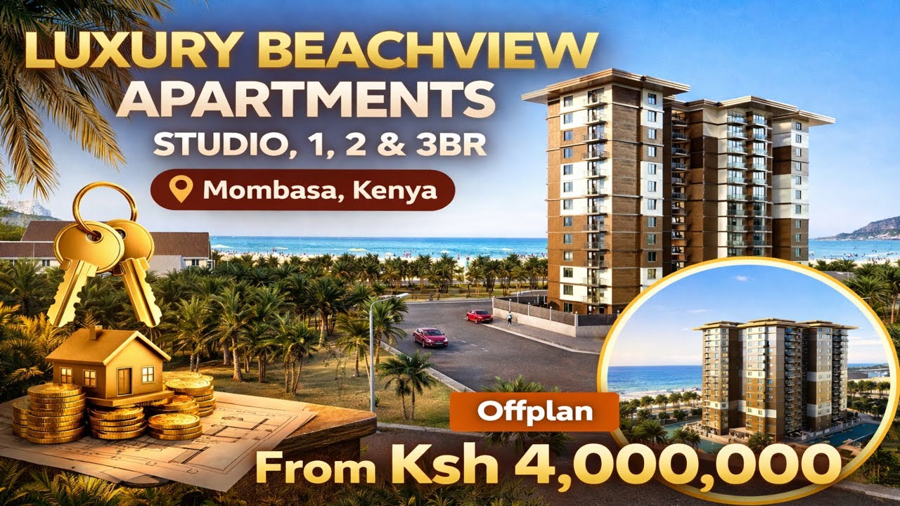 Studio, 1 & 2 Bedroom Apartments for Sale in Nyali