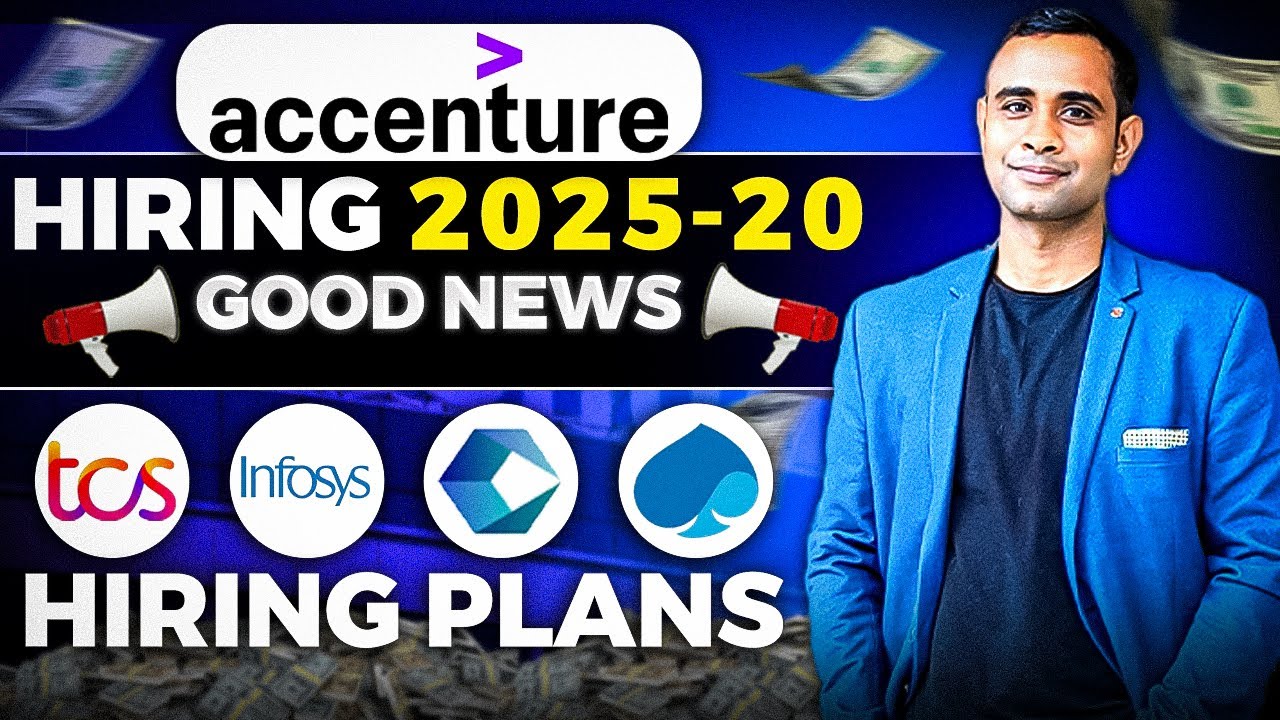Accenture Hiring Good News | TCS Off-campus, Infosys, Cognizant, Hiring Plans
