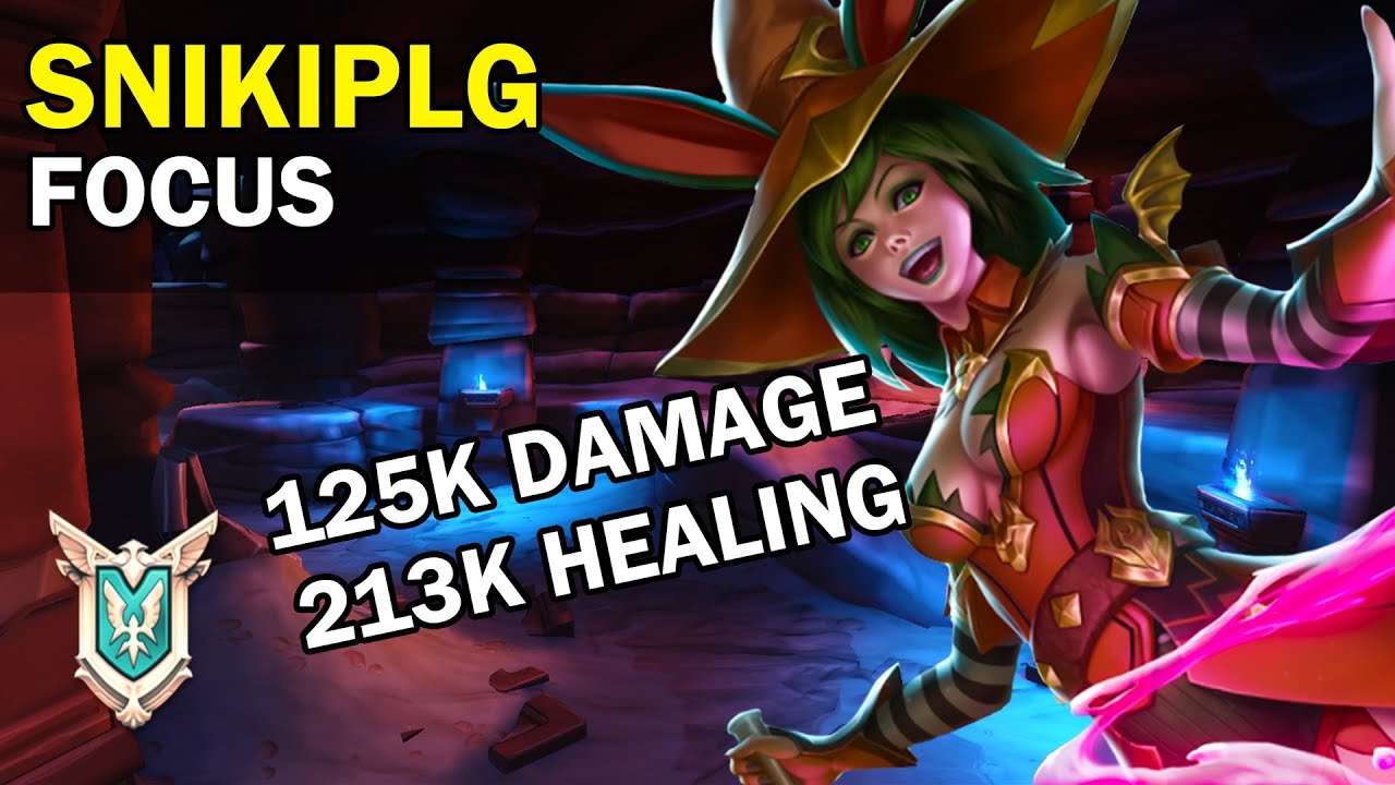 SnikiPLG Rei 125K DAMAGE 213K HEALING Paladins Competitive | Master | FOCUS