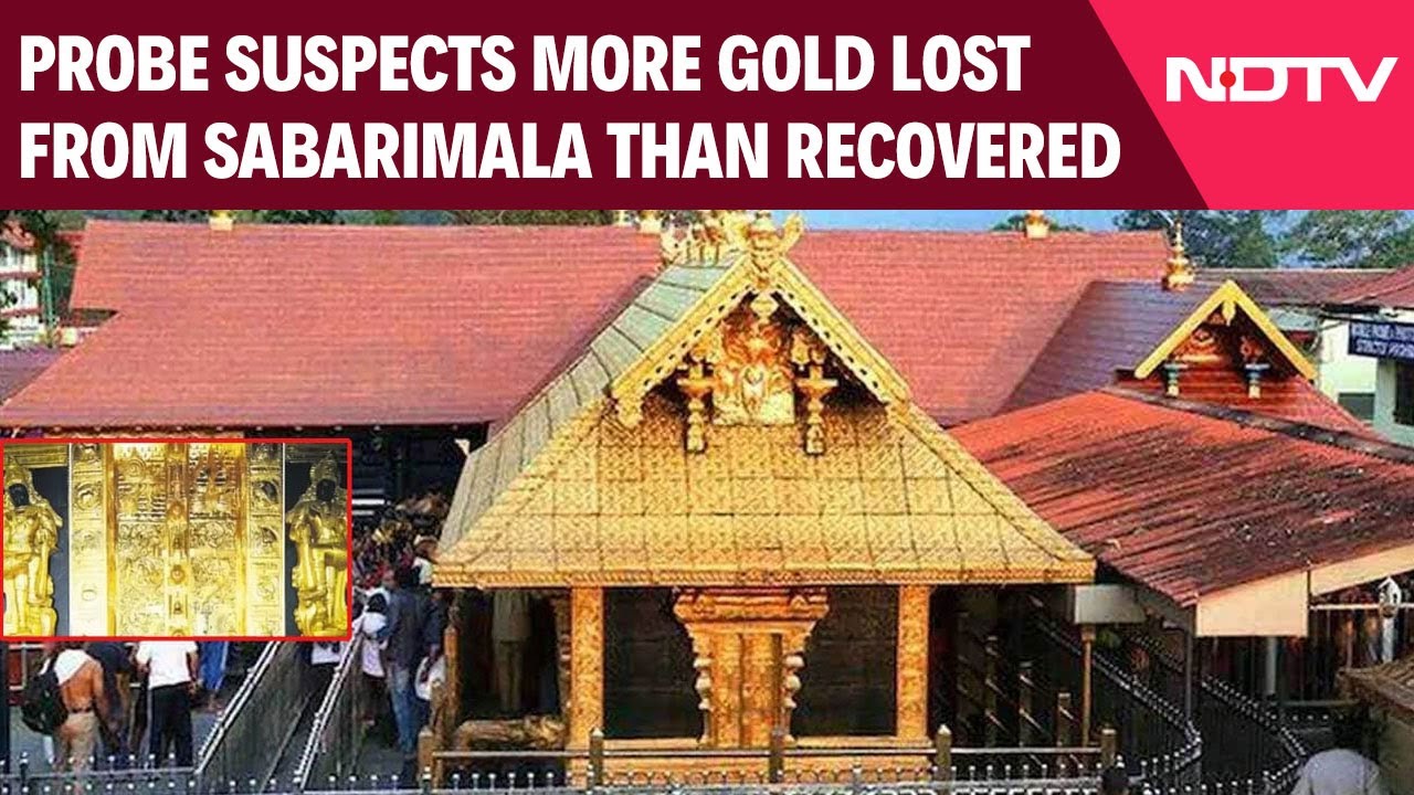 Sabarimala Row | Probe Agency Suspects More Gold Lost From Sabarimala Than Recovered So Far