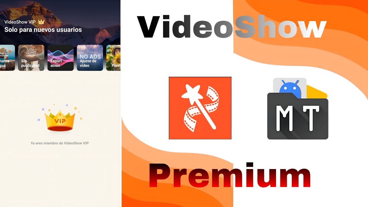 Liberar Premium VIDEOSHOW  usando MT manager (VIDEOSHOW Premium) Con fines educativos