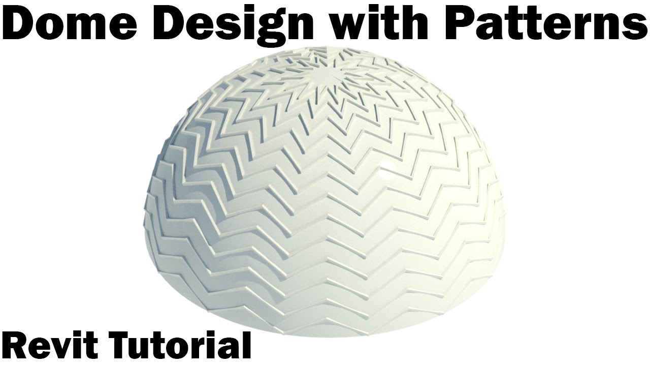Revit Tutorial - Dome Design with Patterns