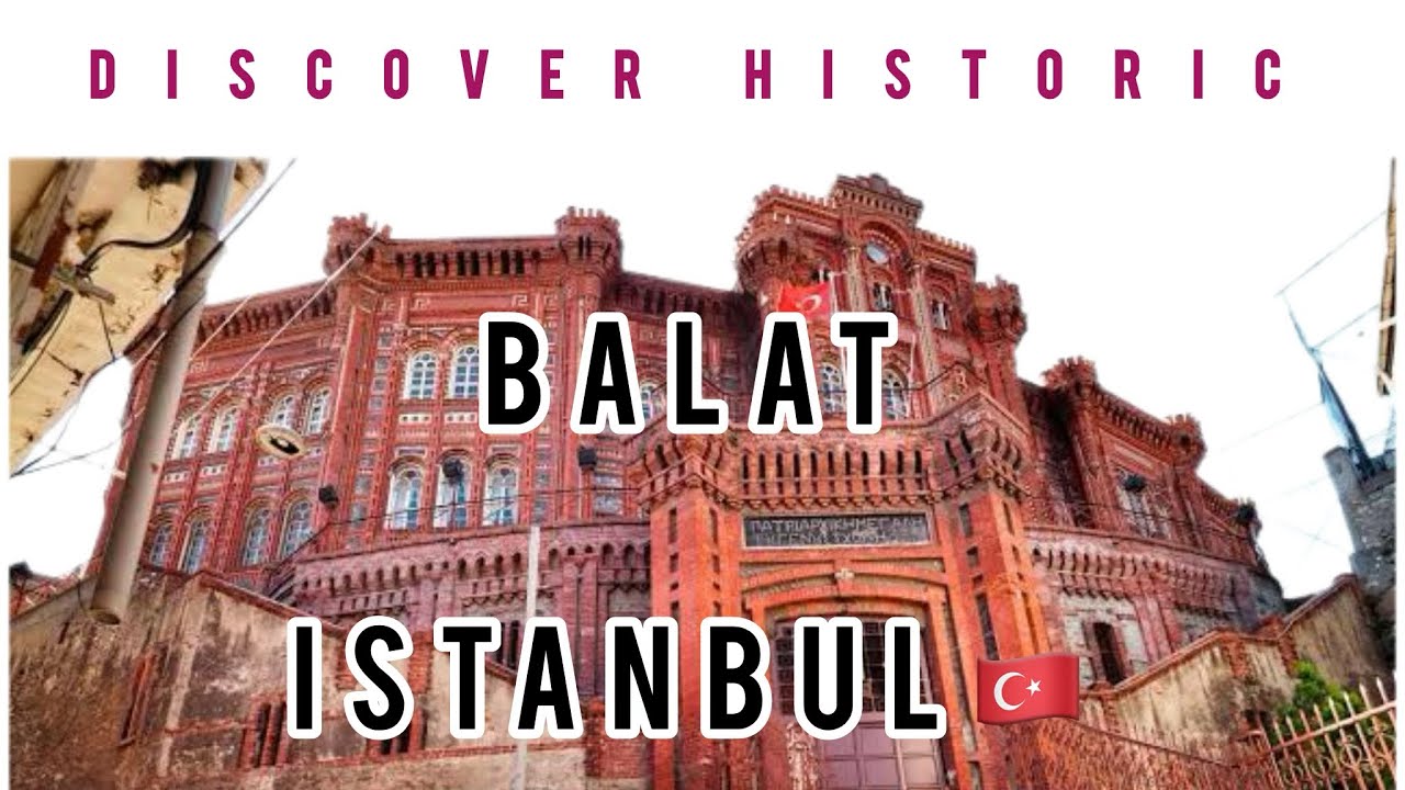 Balat Streets - Walking Through Historic Istanbul 🇹🇷 Colorful Streets & Hidden Gems 🎨🚶‍♂️
