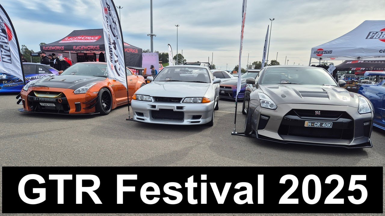 GTR Festival Sydney 2025 - Complete event coverage - See the best GTR's in the country.
