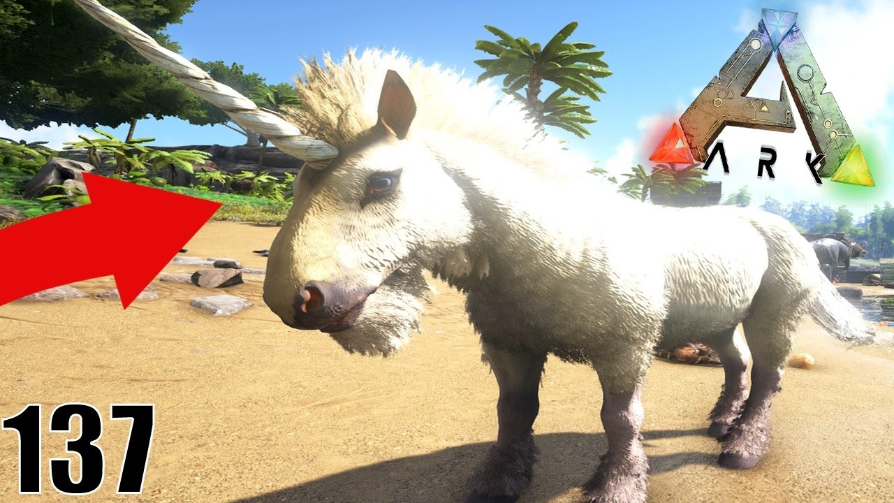 J'AI TROUVÉ UNE MAGNIFIQUE LICORNE ! | ARK: Survival Evolved ! #Ep137