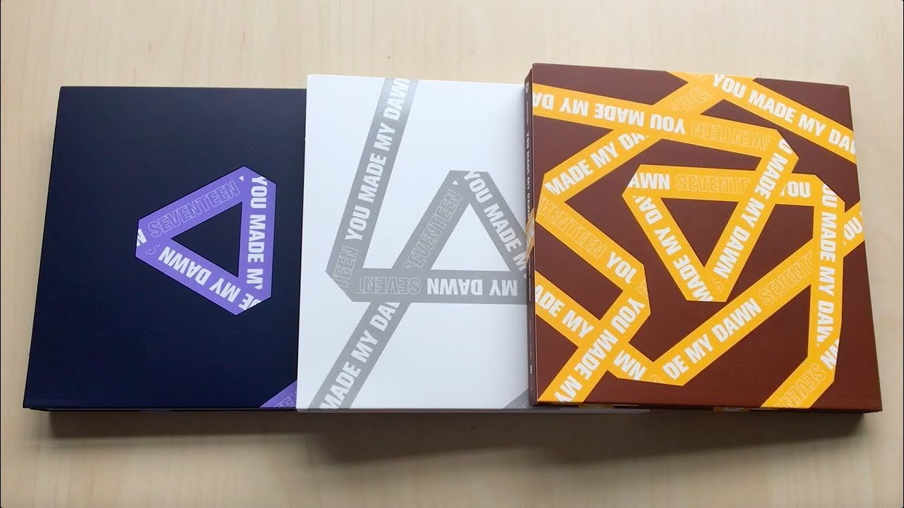 ♡Unboxing Seventeen 세븐틴 6th Mini Album You Made My Dawn (Before Dawn, Dawn & Eternal Sunshine Ver.)♡