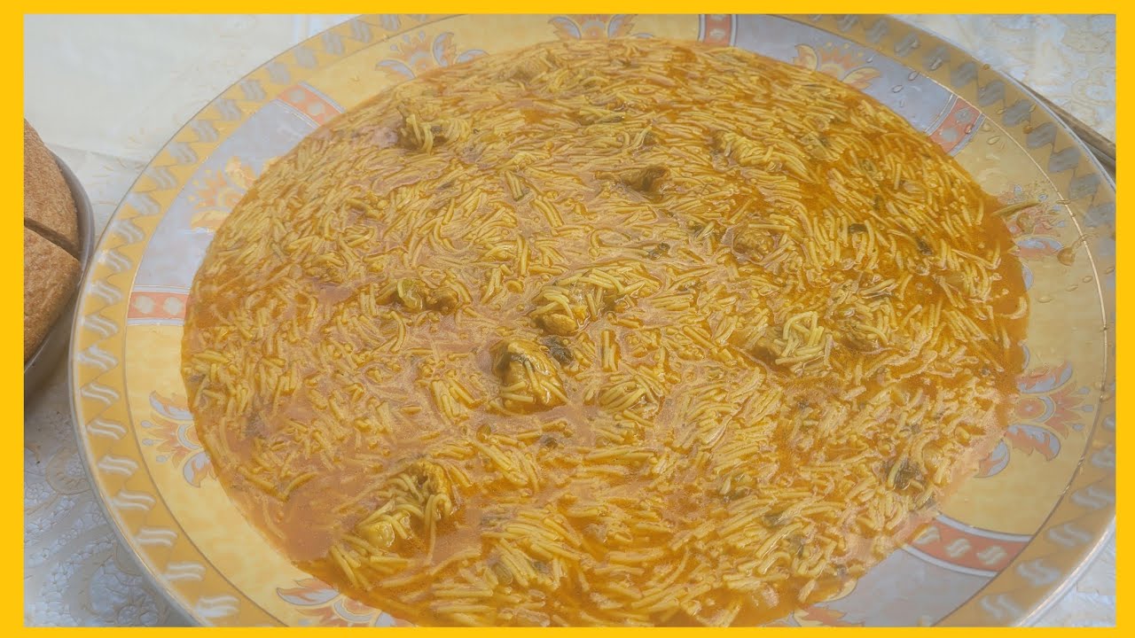 MAROKKAANSE SHORBA MET LAMSVLEES MIJN MOEDERS RECEPT | VERMICELLI LAMSVLEES RECEPTEN OUM YOUNES #189