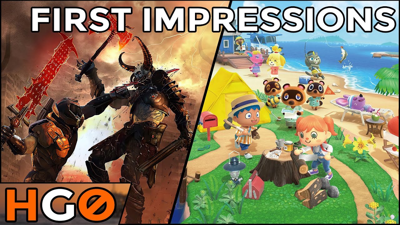 Animal Crossing and Doom Eternal are AWESOME! - Hot Gamers Only Podcast #1