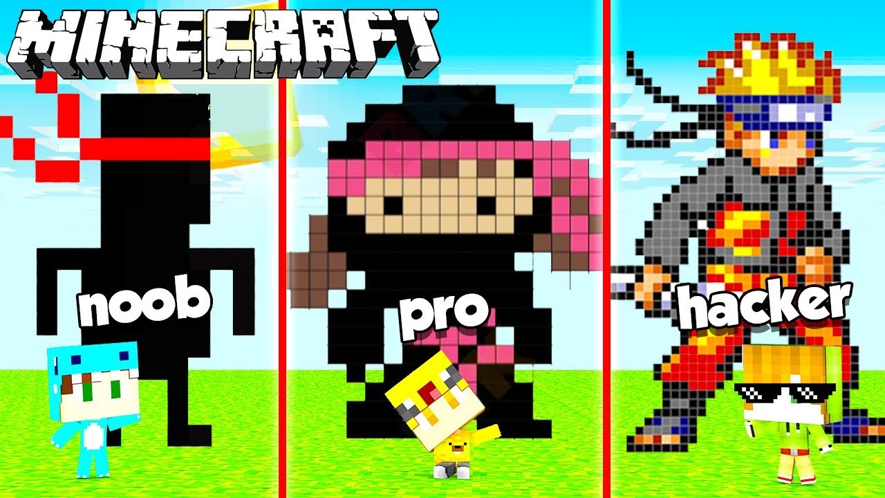 PASAMOS DE NINJAS NOOB a PRO a HACKER 😱 MILO MINECRAFT