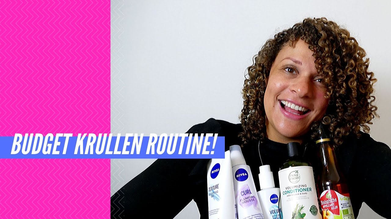 Betaalbare krullenroutine met goedkope producten voor krullen (minder dan € 20) - CG methode