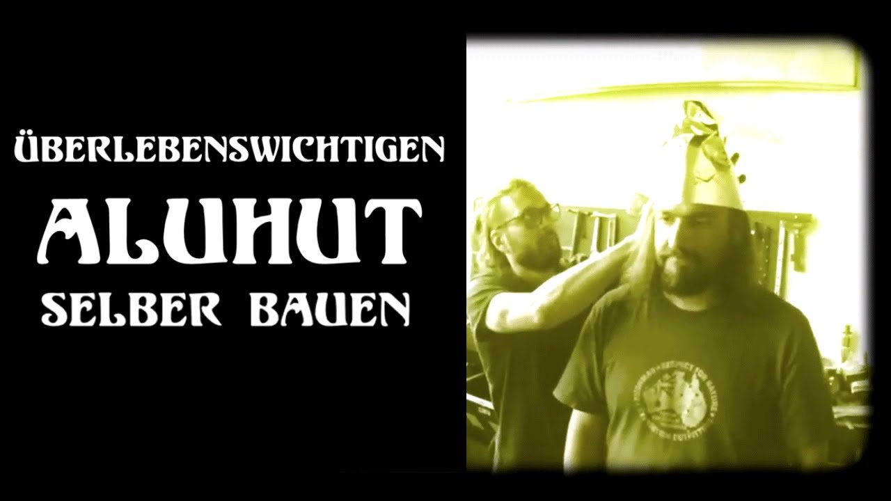 Aluhut Tutorial - Aluhut bauen mit Headset - in 4 Schritten Aluhut selber basteln