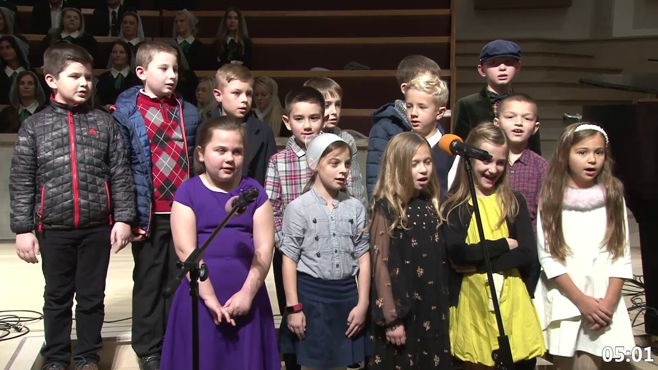 Воскресная школа - Слава в вышних Богу | EmmLive