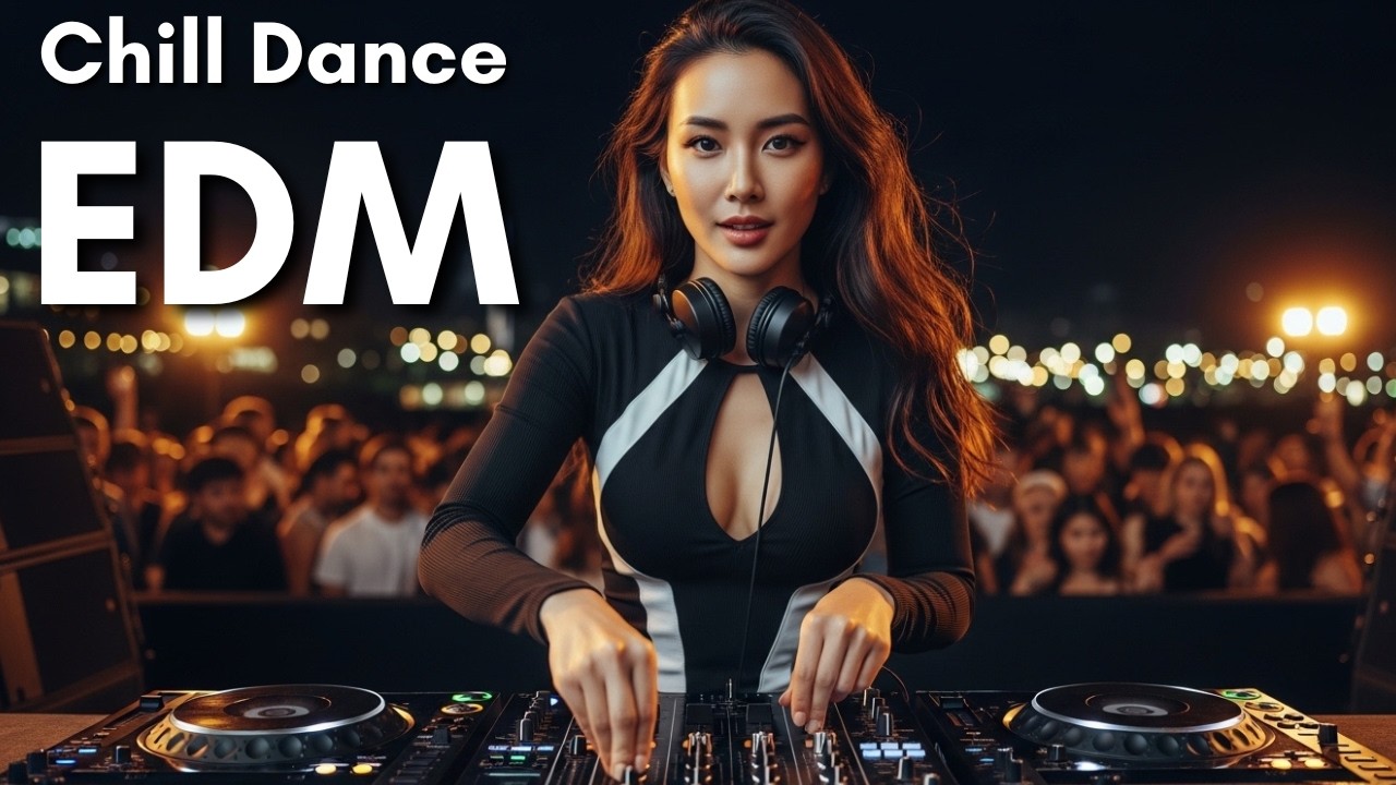 Midnight Chill EDM Vibes 2026 - Smooth Electronic Dance Music for Late Night Drive and City Glow