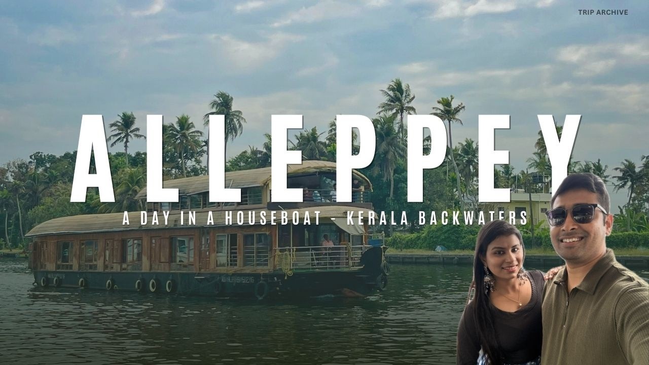 A Day in an Alleppey Houseboat 🇮🇳 | Kerala Backwaters Experience