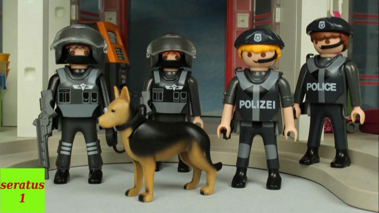 Video Sammlung mit Playmobil SEK Polizei Einsätzen seratus1 Kommandostation