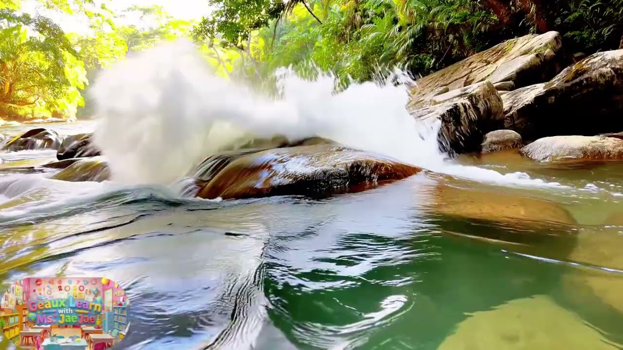 River Pebbles & Flowing Waters | 3-Hour ASMR Relaxation with Soft Currents 🪨💧🌿
