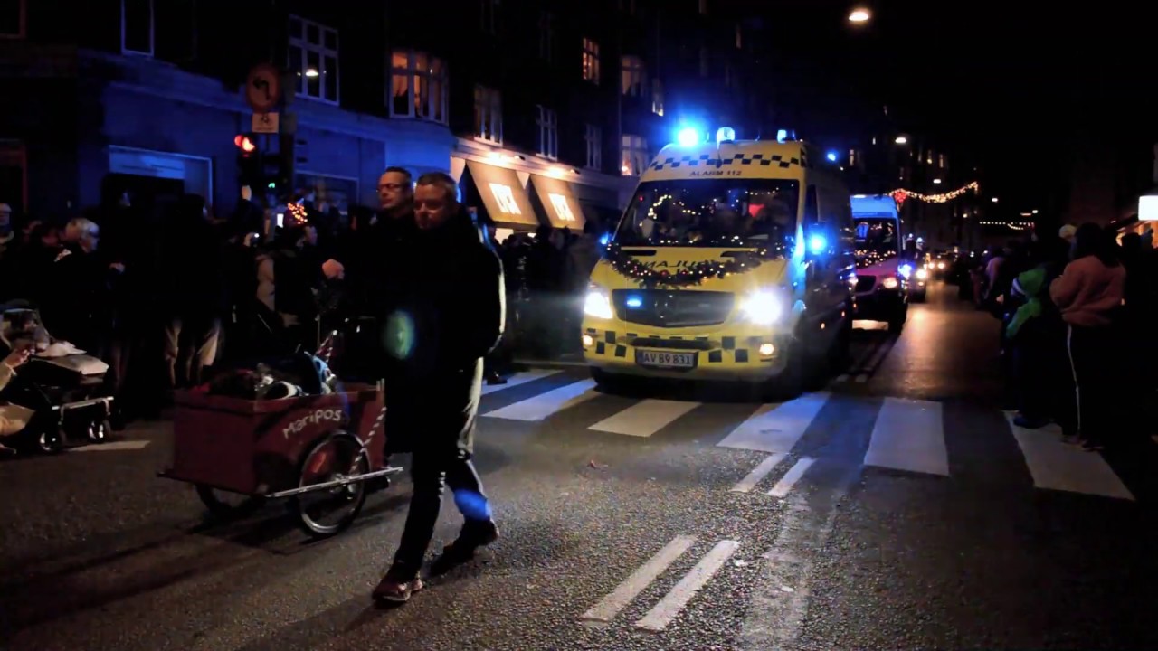 Juleoptog på Amagerbrogade, 2019