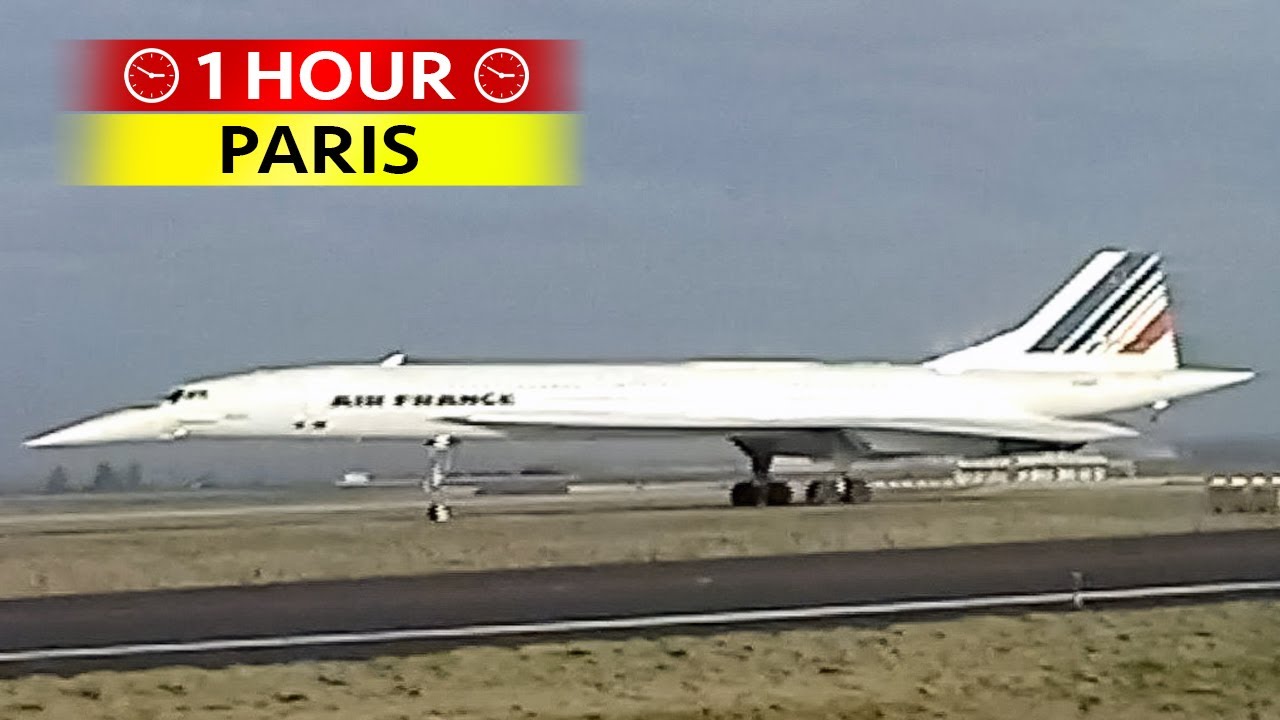 1 Hour of Plane Spotting at PARIS (1997)
