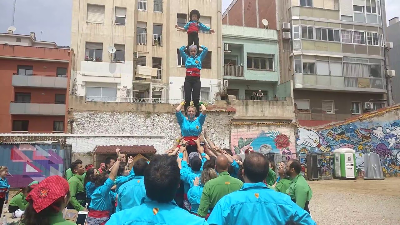 La Muixeranga de Barcelona Pilar aixecat, 2n Aniversari 2019! 🔽3️⃣🅿️