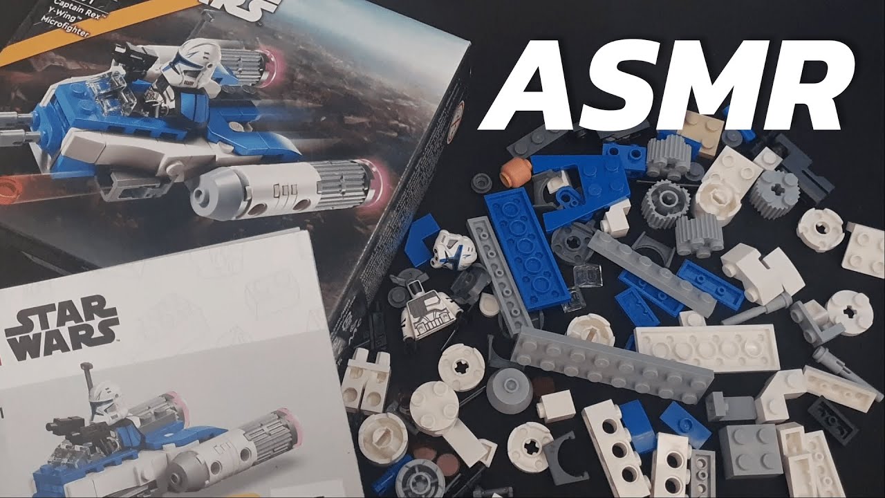 ASMR - On construit ensemble un Lego Star Wars