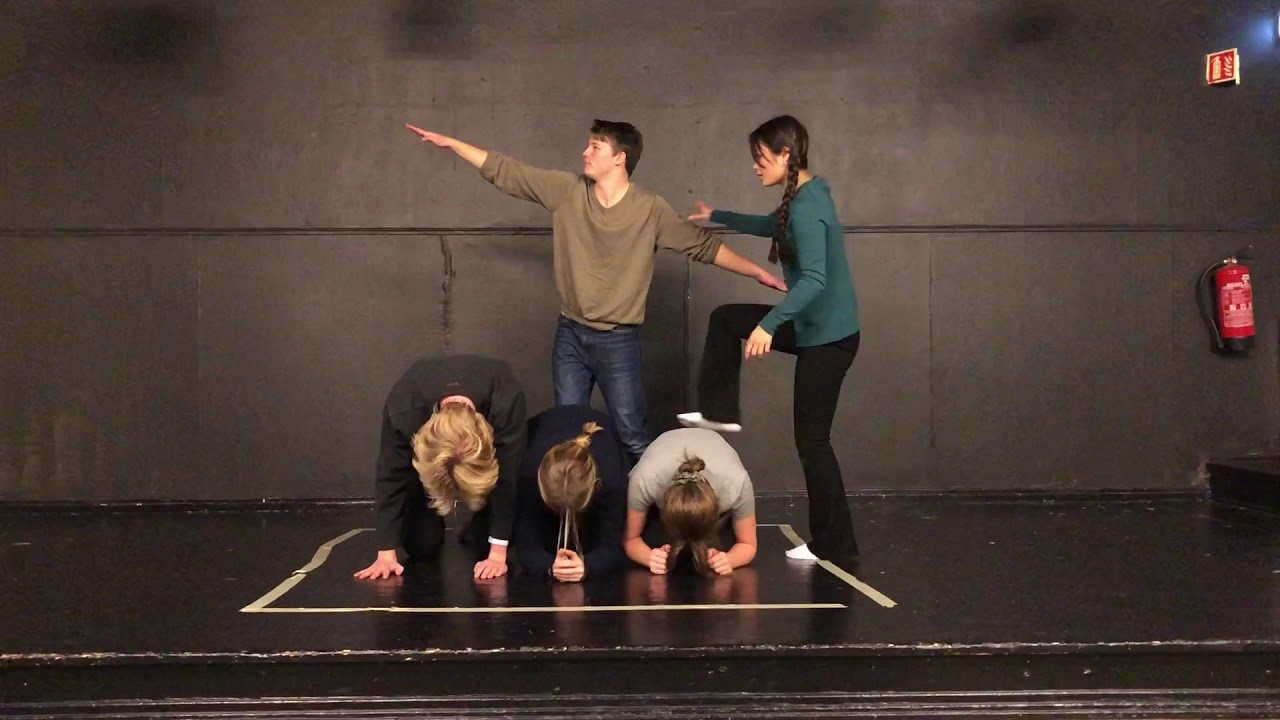 Vg1 drama, Hartvig Nissens skole. Frost 1MDG1 Bande mime