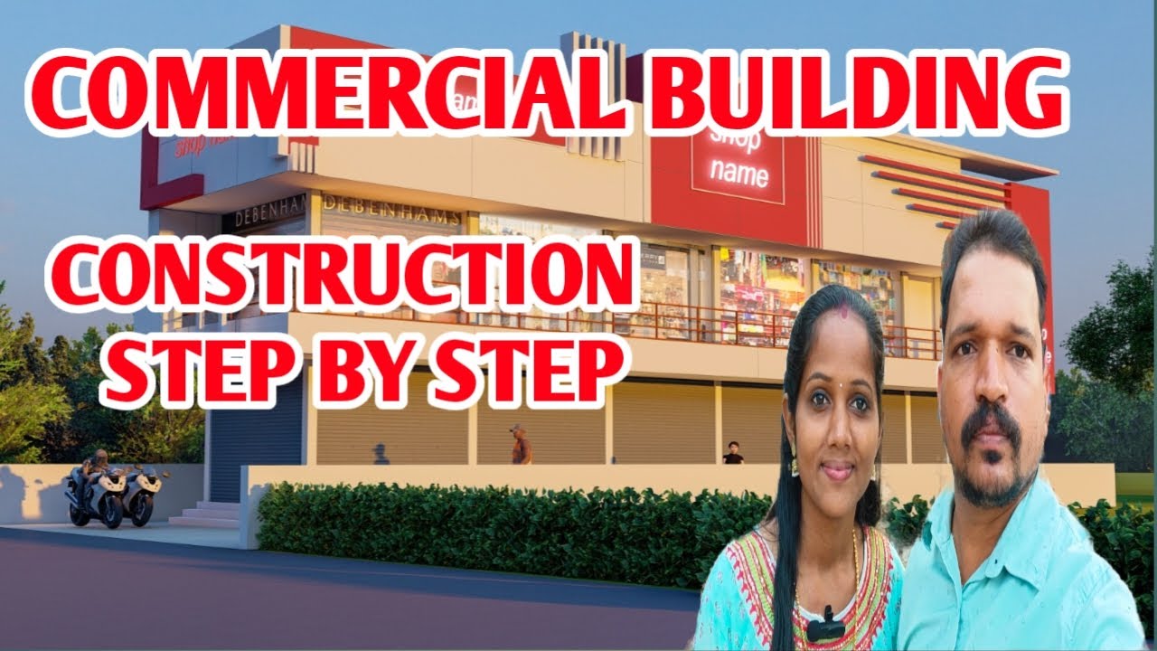 COMMERCIAL BUILDING A TO Z WORK  STRUCTURAL || #kerala #trending #construction #new  #payyannur
