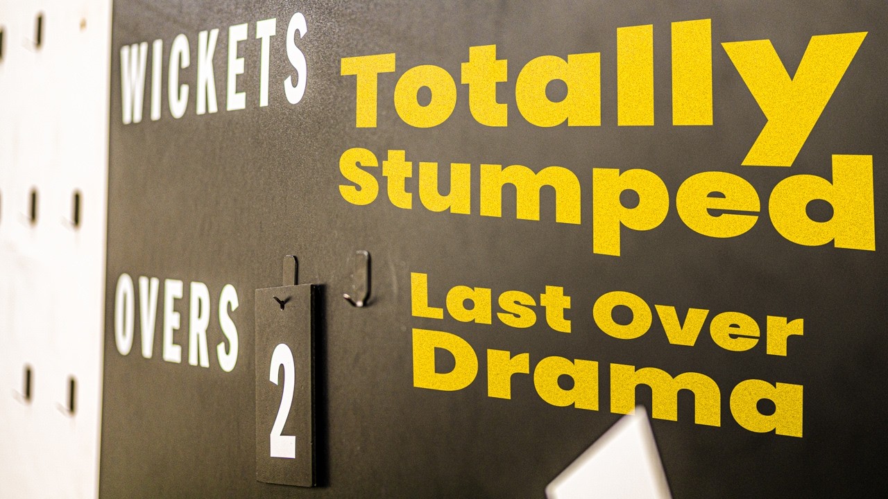 Totally Stumped… and a Question of Spirit? | Indoor Cricket vs Overton Originals