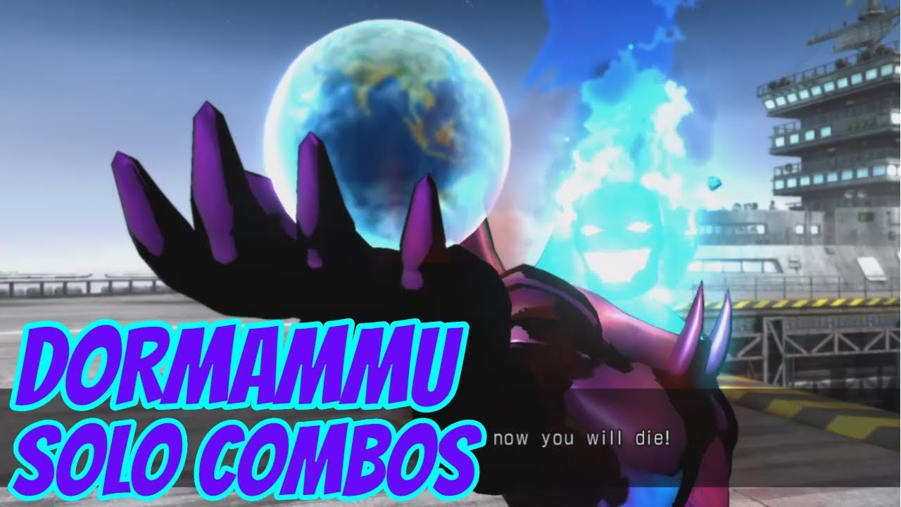 UMVC3 - DORMAMMU SOLO COMBOS!