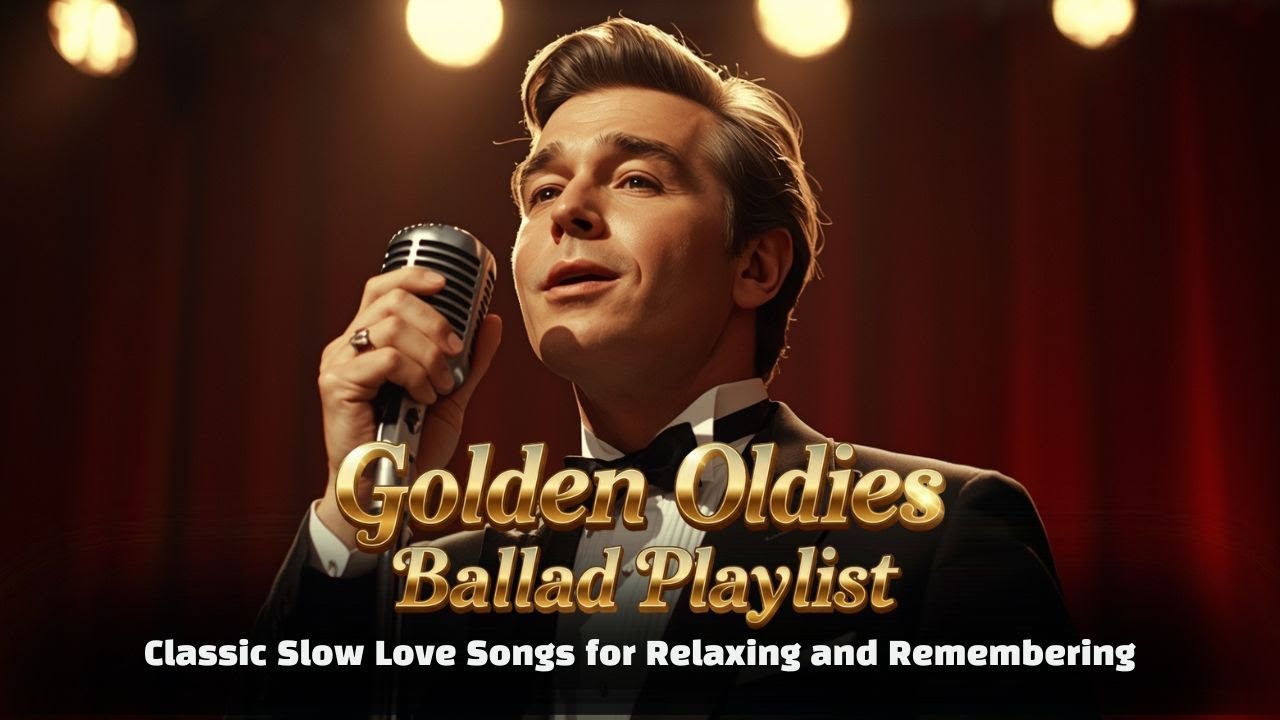 Golden Oldies Ballad Playlist | Classic Slow Love Songs for Relaxing and Remembering