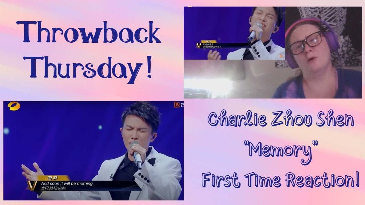 Charlie Zhou Shen "Memory" First-Time Reaction!
