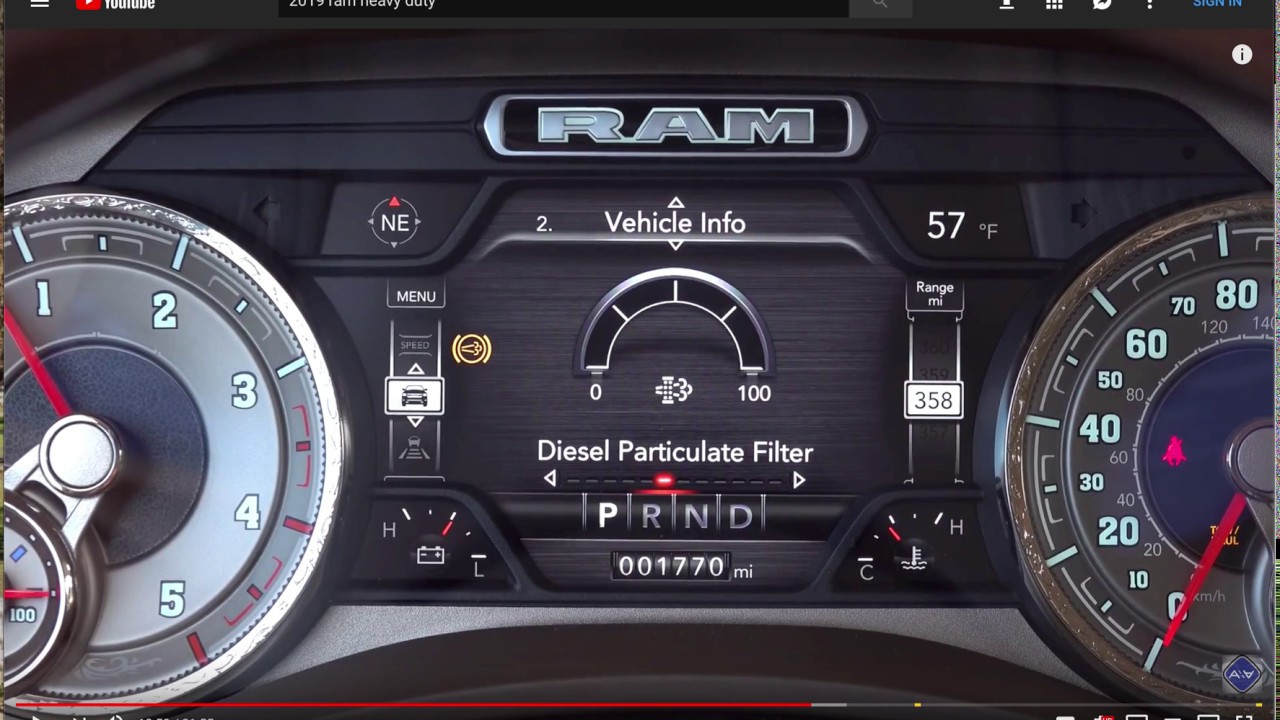 Ram Cummins 2019 года, ручная регенерация?