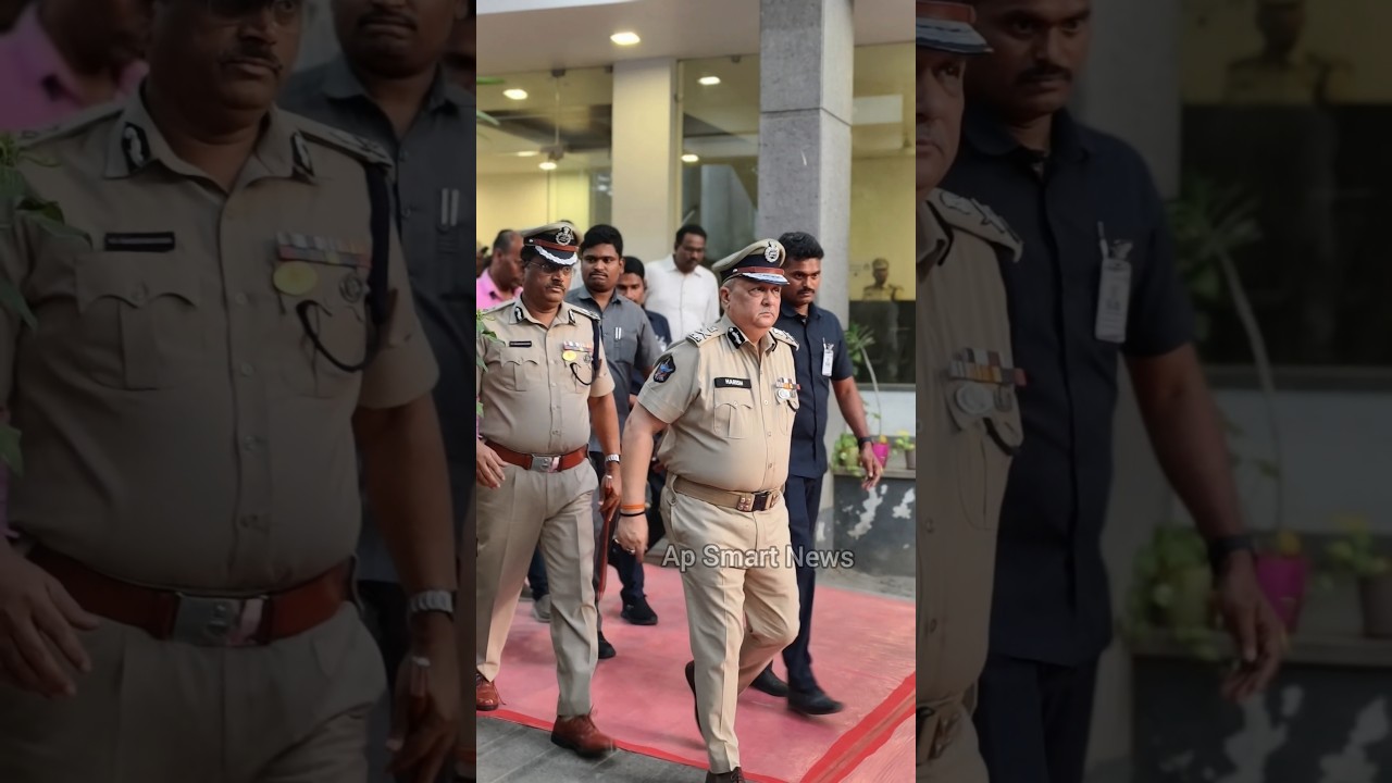 DGP Harish Kumar Gupta IPS #vijayawada #traffic #police #appolice @ApSmartNews