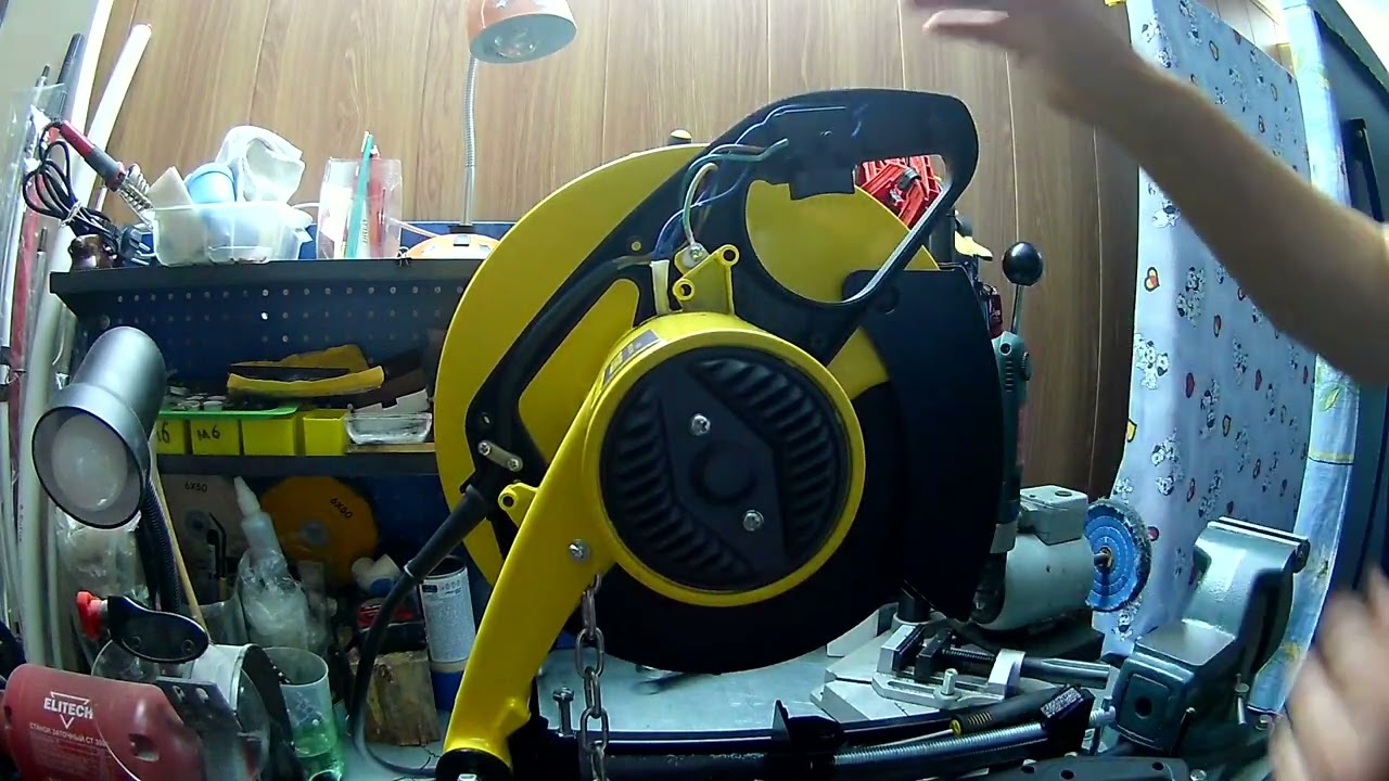 Монтажная пила Энкор Корвет 431 Плавный пуск Установка