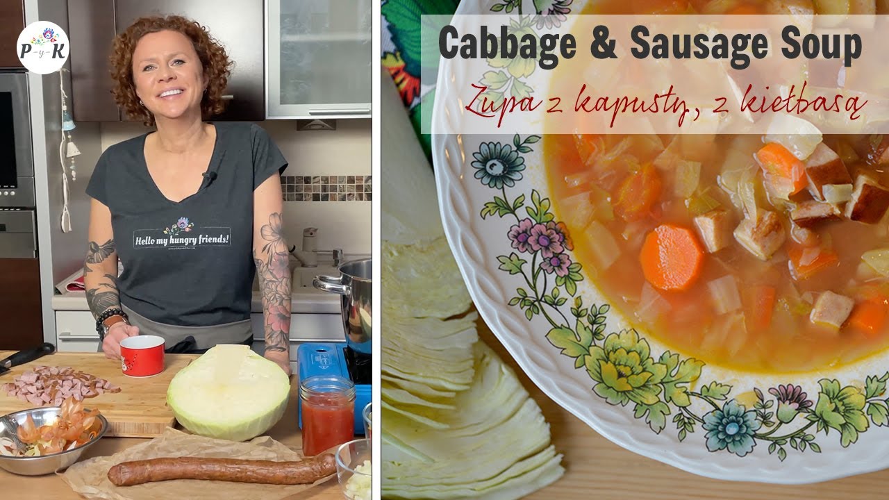 Щи с капустой и колбасой | Польская кухня