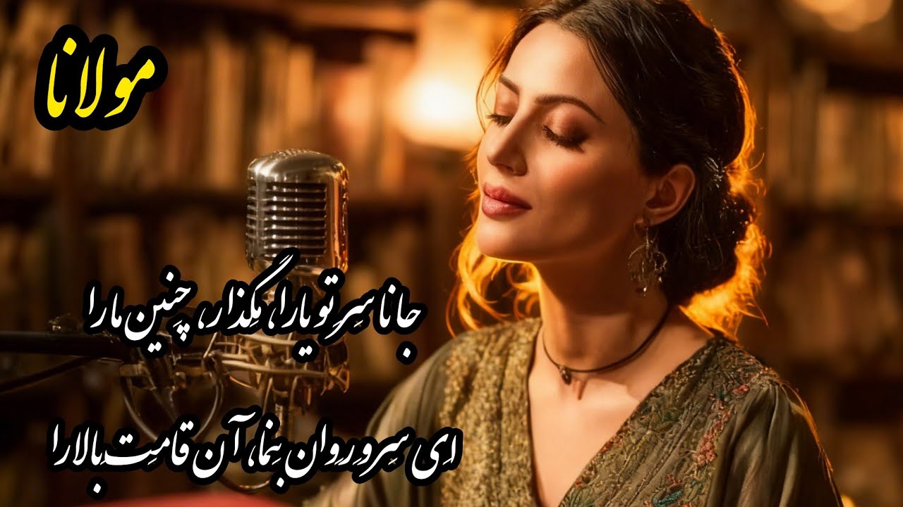 مولانا | دکلمه اشعار عرفانی با موسیقی آرامش‌بخش فارسی 🎧✨ Rumi Persian Mystical Music