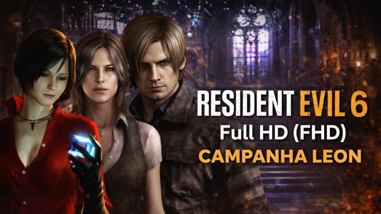 Leon em sua performance insana Em Full HD - Resident Evil 6 Legendado
