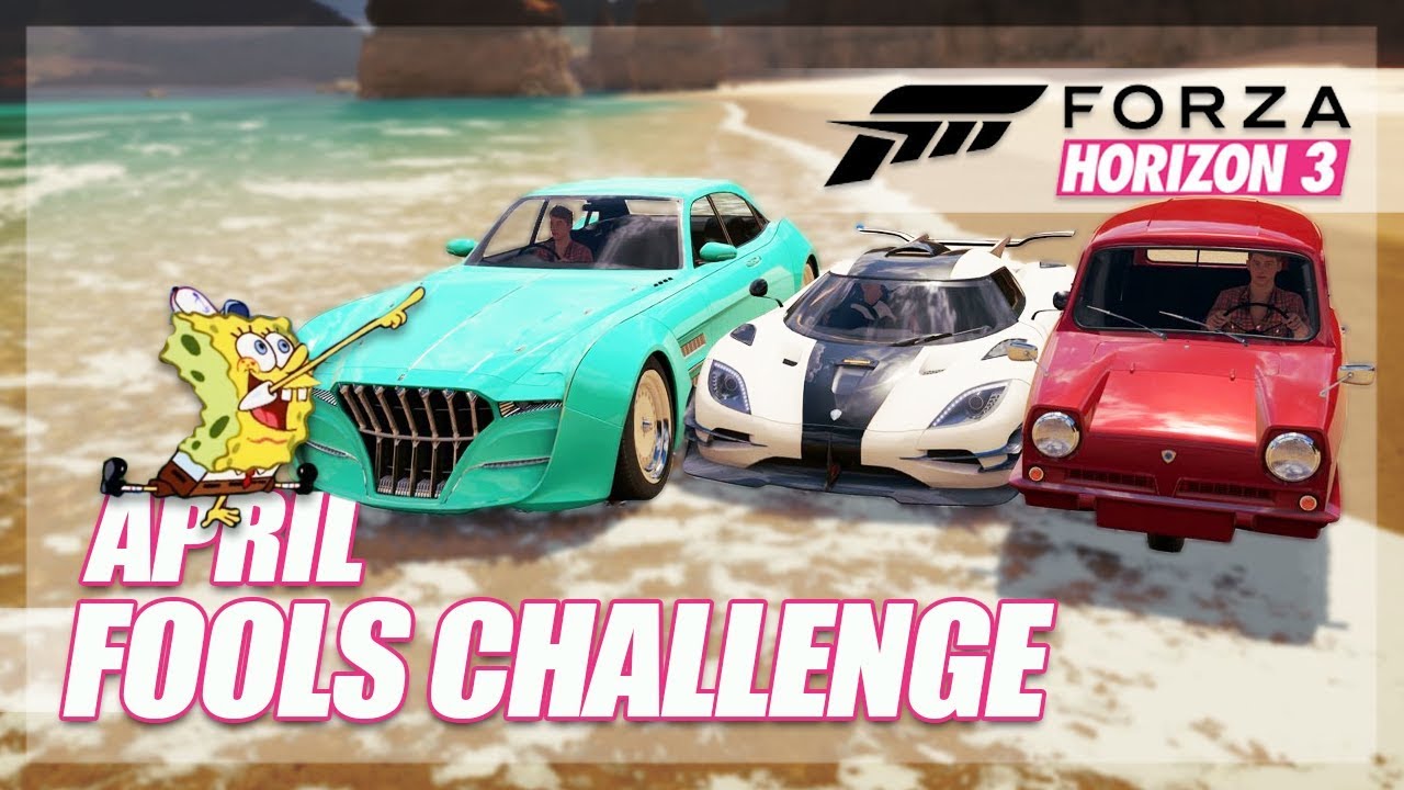 Forza Horizon 3 - April Fools Challenge! (The Ultimate Prank Returns)
