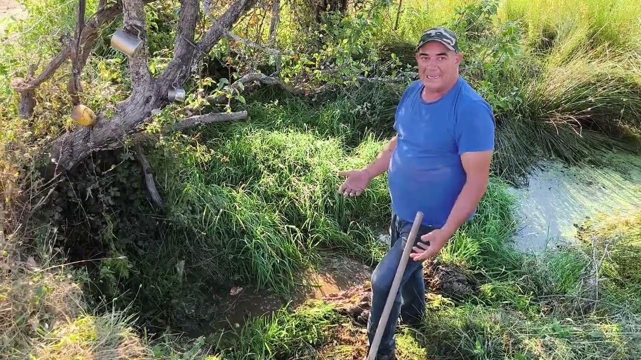 Preparando la fuente de mi tía vita