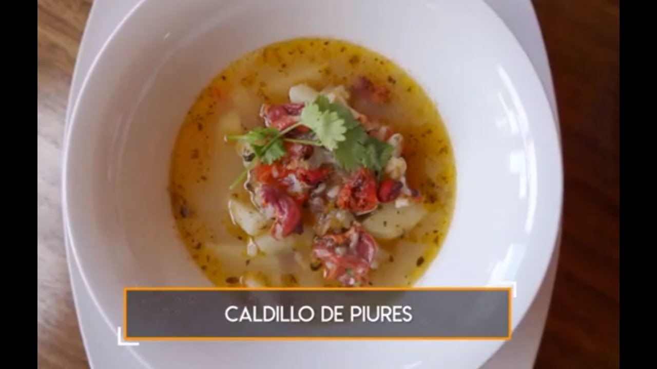 Degustamos un rico caldillo de Piure. Recomiendo Chile, 2021.