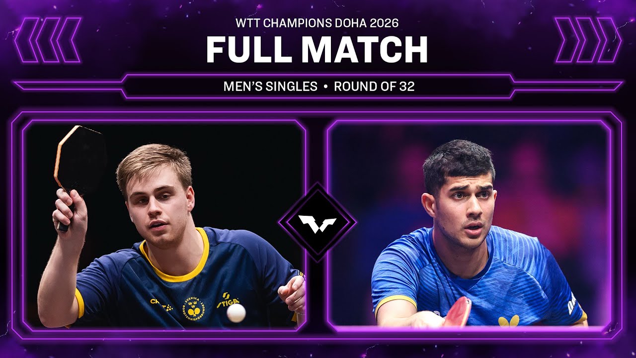 FULL MATCH | Truls Moregard vs Kanak Jha | MS R32 | WTT Champions Doha 2026