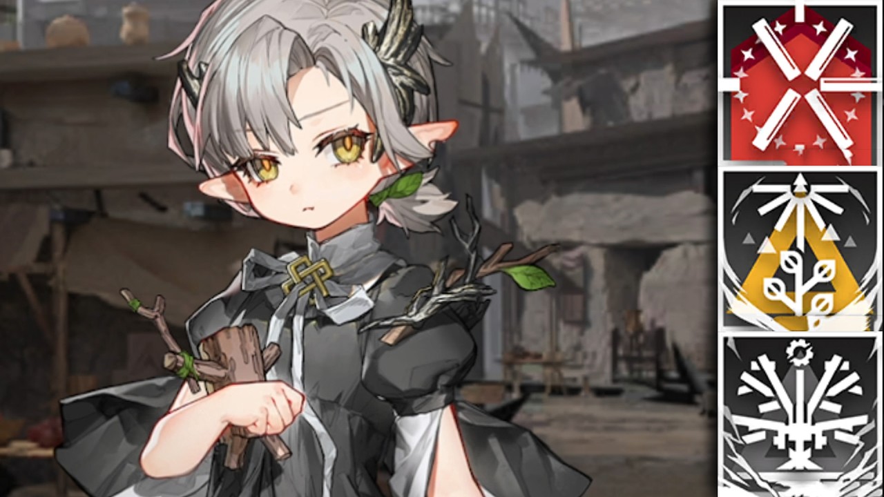 [Arknights] Nasti 90lv S1, S2, S3 lv7