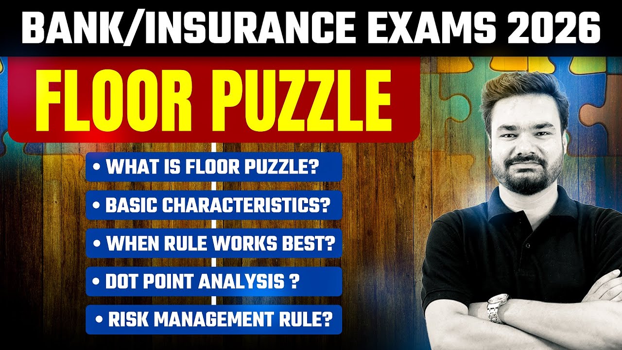 Floor Puzzle 😳 | Basic Se Advanced | Practice for ALL Exams | By Arpit sir