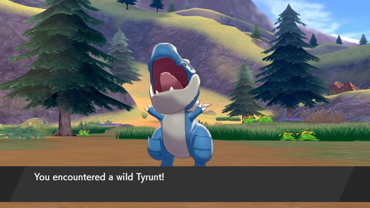 LIVE! Shiny Tyrunt after 14 REs in The Crown Tundra!!!