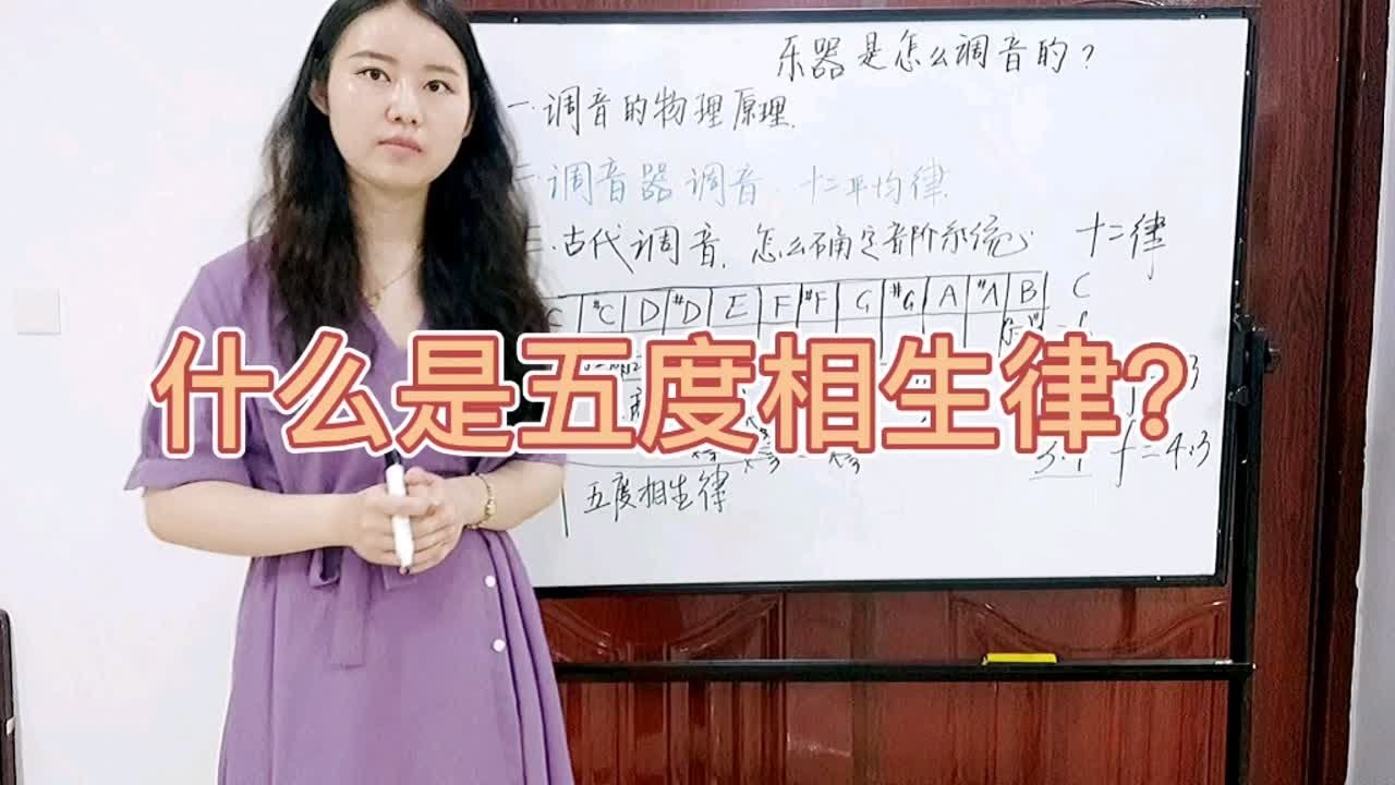 【音乐趣科普】什么是五度相生律？与十二平均律、三分损益法有什么不同？